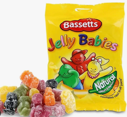 Maynards Bassetts Jelly Babies 130g (UK/Australia)