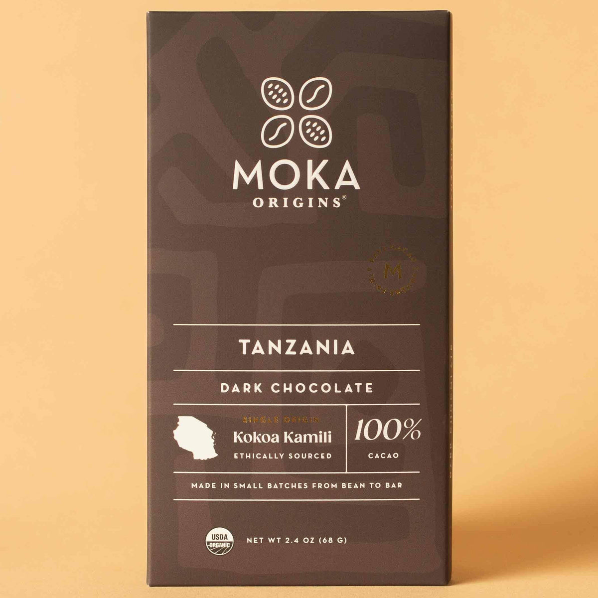Moka Origins - Tanzania 100% Dark Chocolate