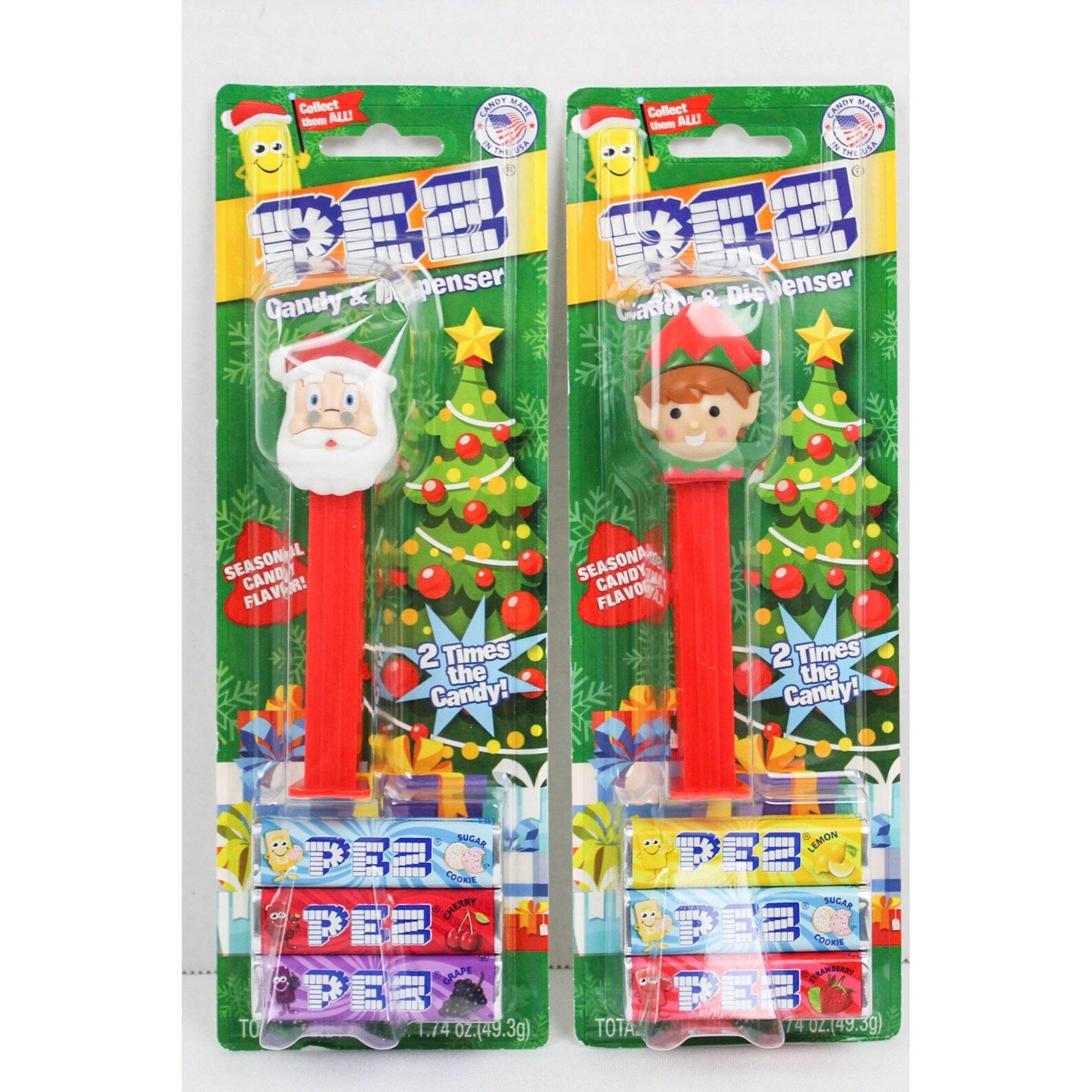 Pez Christmas Santa & Elf Assortment - Candycopia