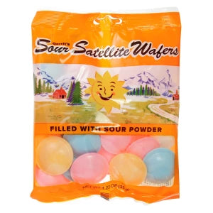 Gerrit's Sour Satellite Wafers - Candycopia