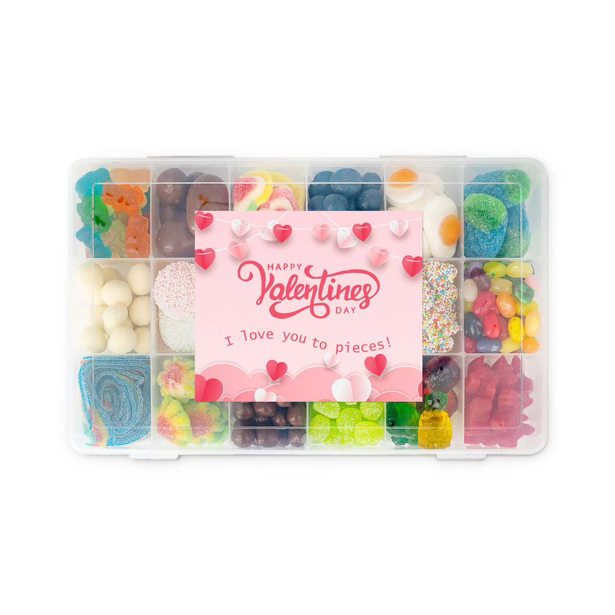 Valentine's Candy Tackle Box - Candycopia