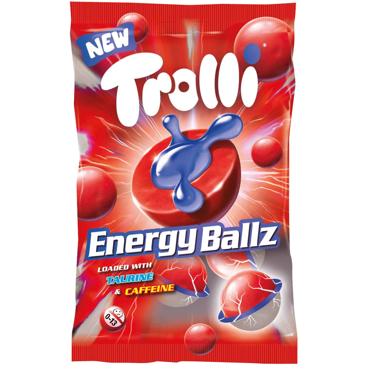 Trolli Energy Ballz 75g (Germany) - Candycopia