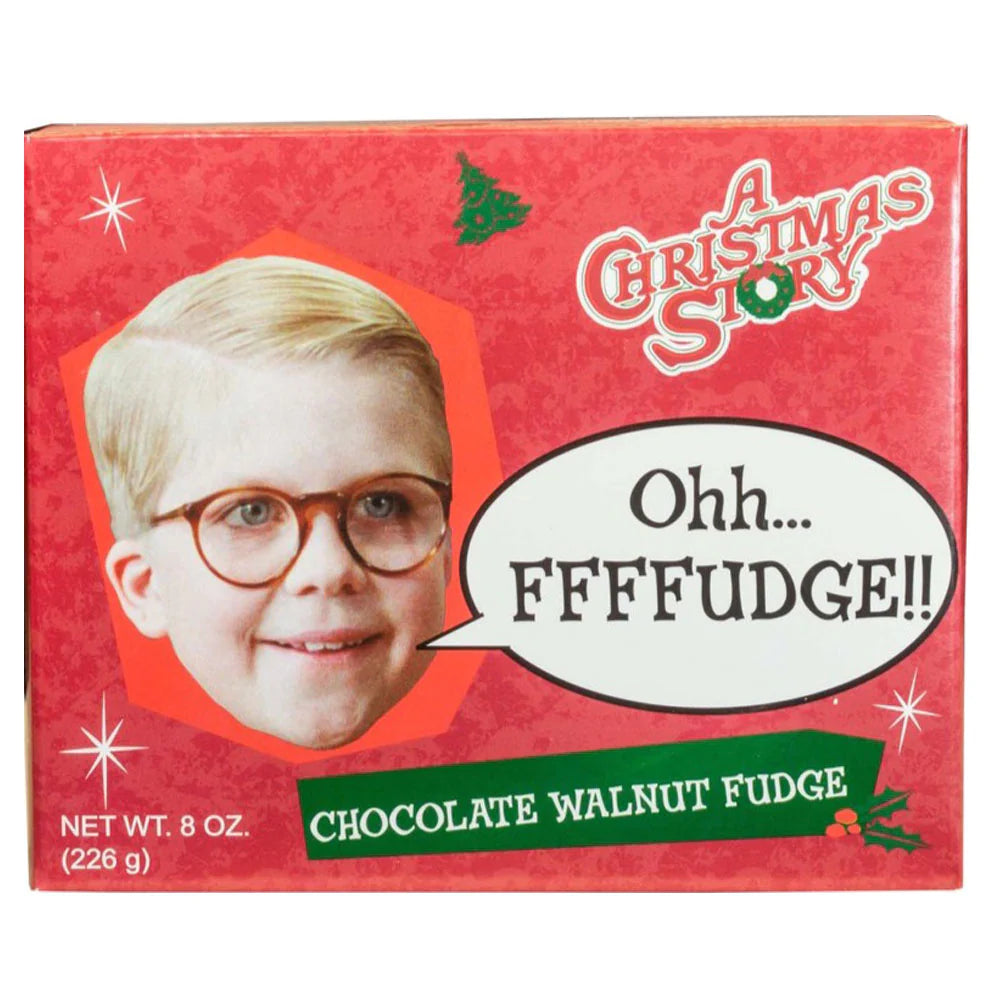 A Christmas Story - Chocolate Walnut Fudge (8oz) - Candycopia