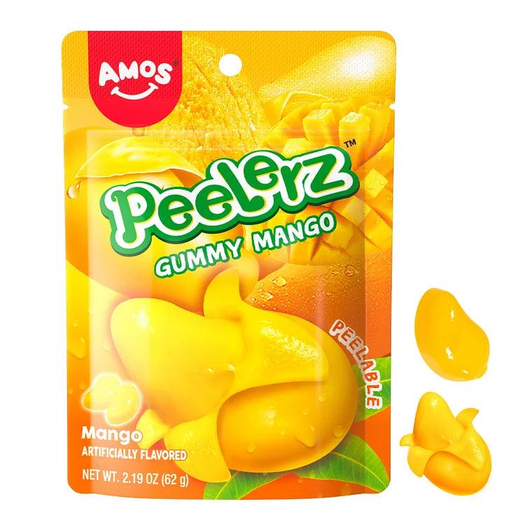 Peelerz - Peelable Mango Gummy Candy, As Seen on TikTok (3oz) - Candycopia