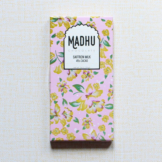 Madhu Chocolate - 45% Saffron Milk