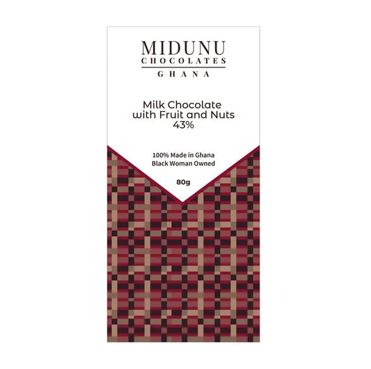 Midunu Chocolates - 43% Milk Chocolate Bar