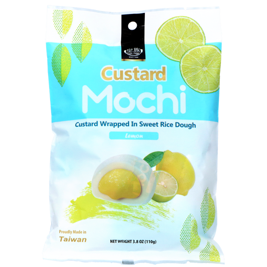 Royal Family Custard Mochi Lemon (3.8oz)