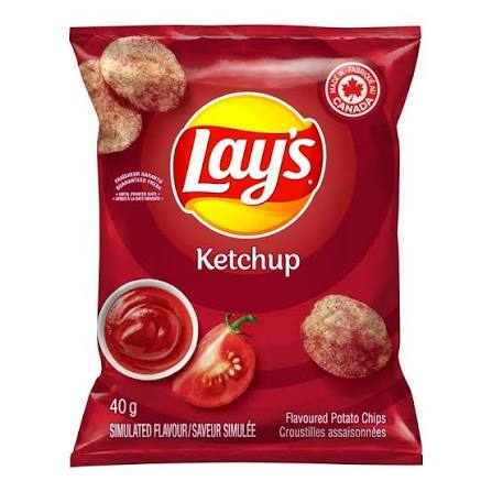 Lay's Ketchup Potato Chips - Candycopia
