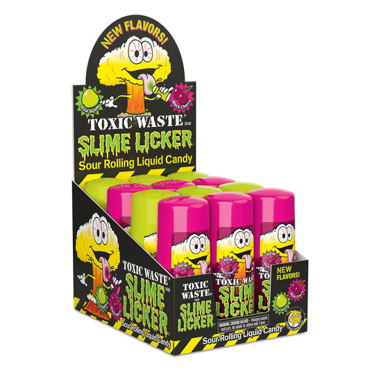 NEW - Toxic Waste Slime Licker: Black Cherry & Sour Apple