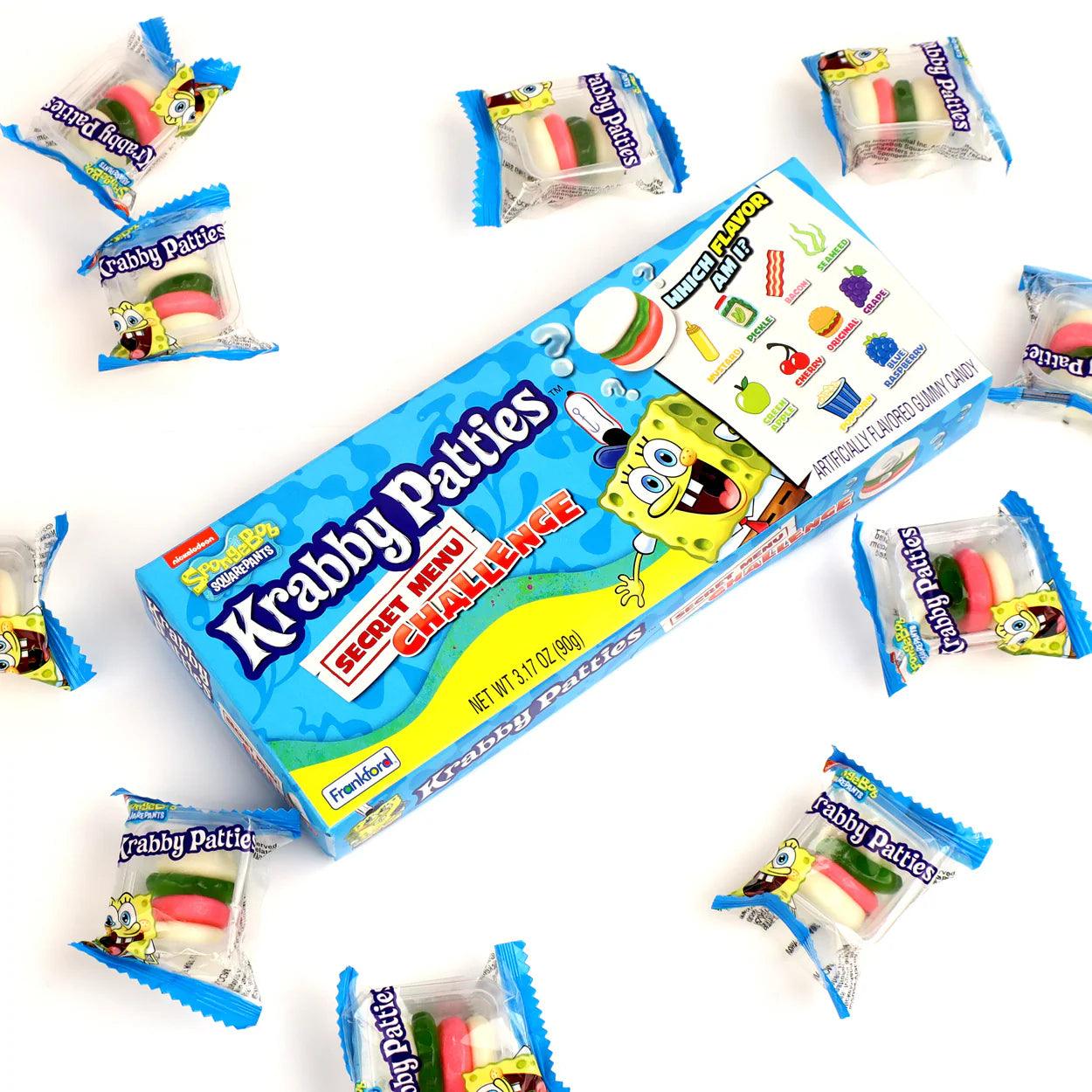 Krabby Patty Secret Menu Challenge (10 Mystery Flavors) - Candycopia