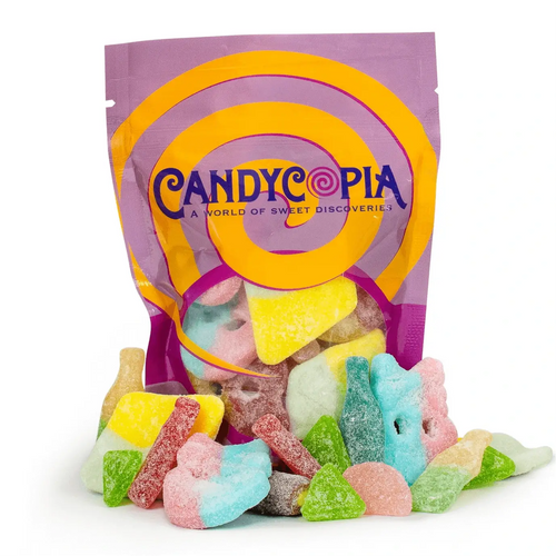 Swedish Gummy Candy + Bubs, Sour Mix - Candycopia