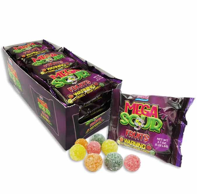 Barnett's Mega Sour Fruits - The World’s Sourest Candy! – Candycopia