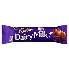 Cadbury Dairy Milk Chocolate 45g Bar (UK)