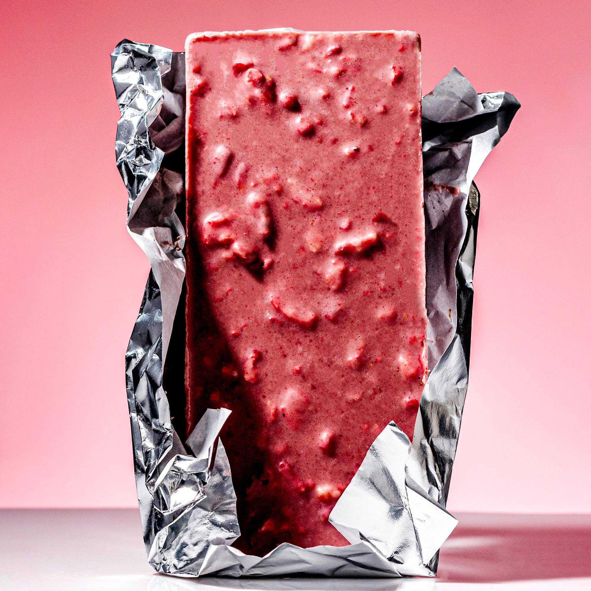 Raaka Strawberry & Cream White Chocolate Bar - Limited Batch - Candycopia