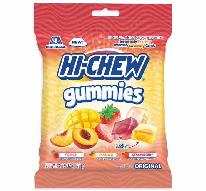 Hi-Chew Original Gummies: Peach, Mango, Strawberry - Candycopia