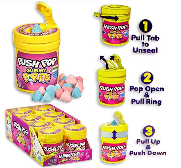 Push Pop Gummy Pop-Its - Candycopia