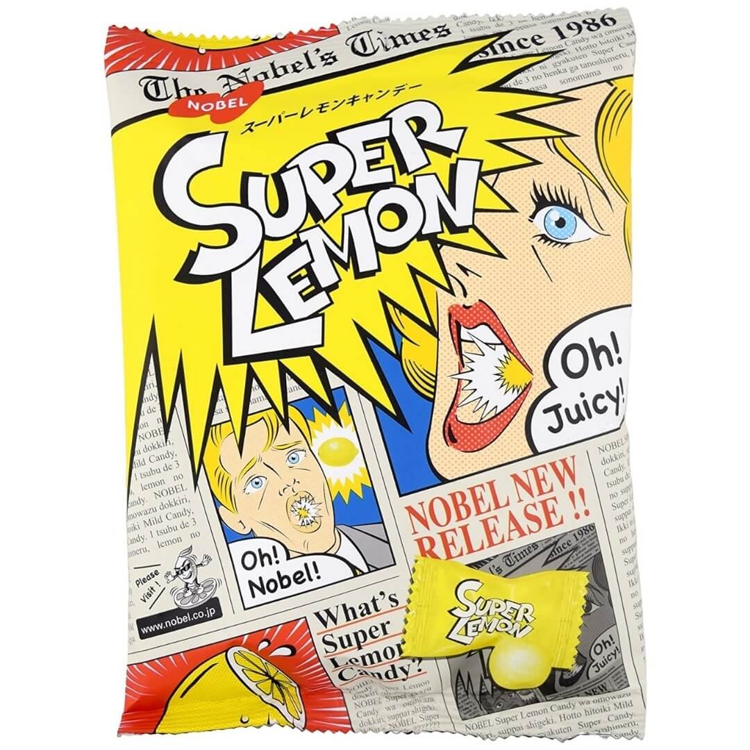 Nobel Super Lemon Candy (Japan) - Candycopia