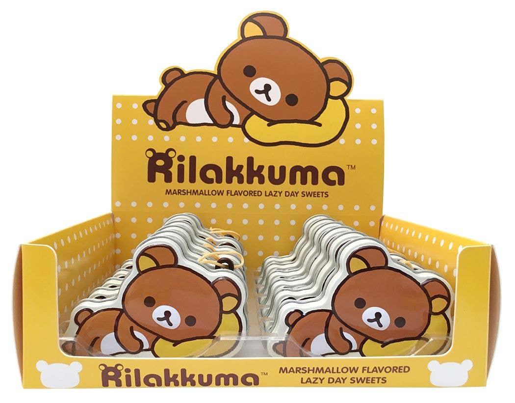 Rilakkuma Marshmallow Lazy Day Sweets Candy Tin - Candycopia