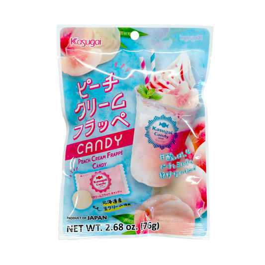 Kasugai Peach Cream Frappe Candy