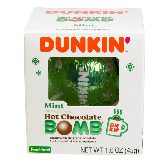 Dunkin' Mint Hot Chocolate Bomb