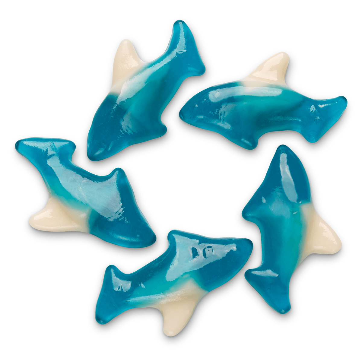 Gummy Blue Sharks - Candycopia