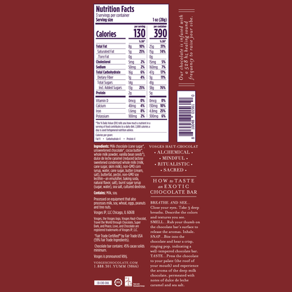 Vosges  - Dulce de Leche Chocolate Bar