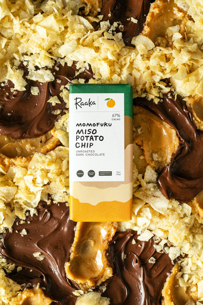 Raaka - 67% Momofuku Miso Potato Chip Bar - Limited Batch