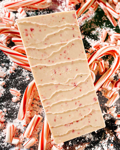 Raaka - Candy Cane White Chocolate - Christmas Holiday Limited Batch