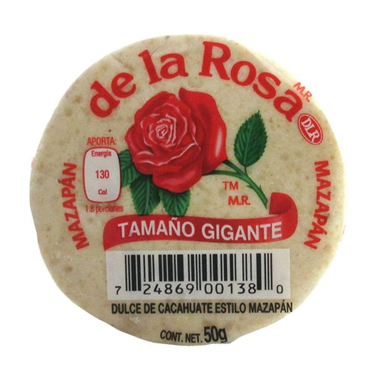 De la Rosa - Tamaño Gigante, Giant Peanut Candy Marzipan Style (Mexico)