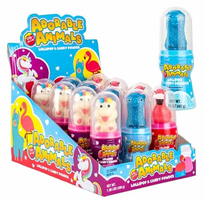 Adorable Animals: Lollipop & Candy Powder
