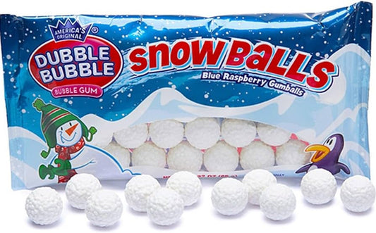 Double Bubble Snowballs Gumballs (2.32 oz)