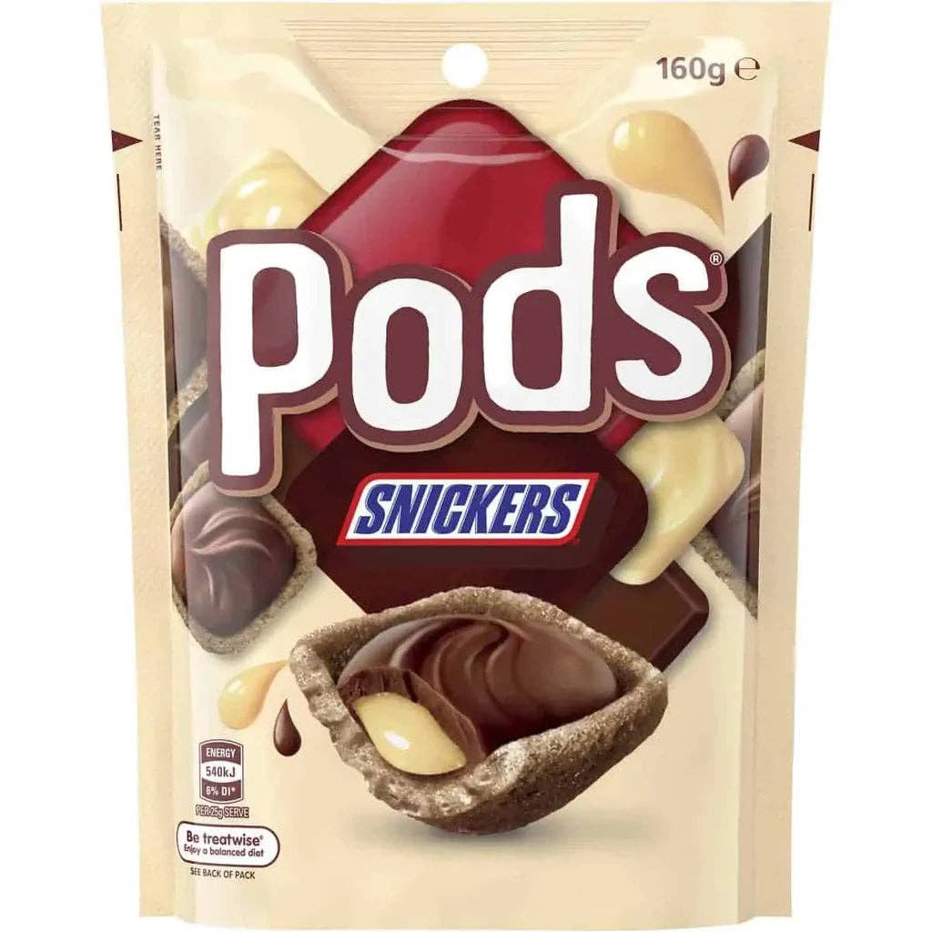 Pods Snickers - Candycopia