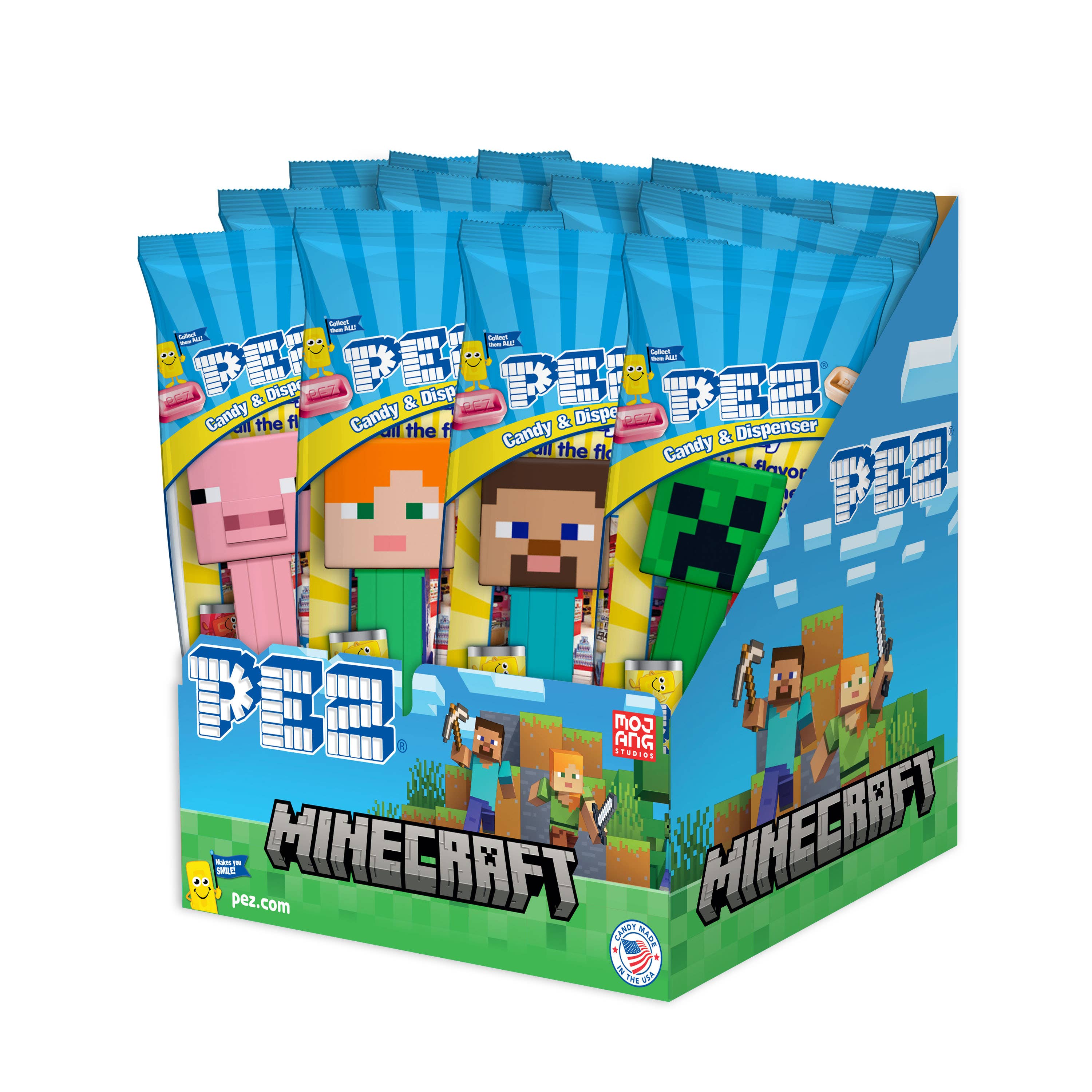 Minecraft PEZ Collection (1 PEZ per order) - Candycopia