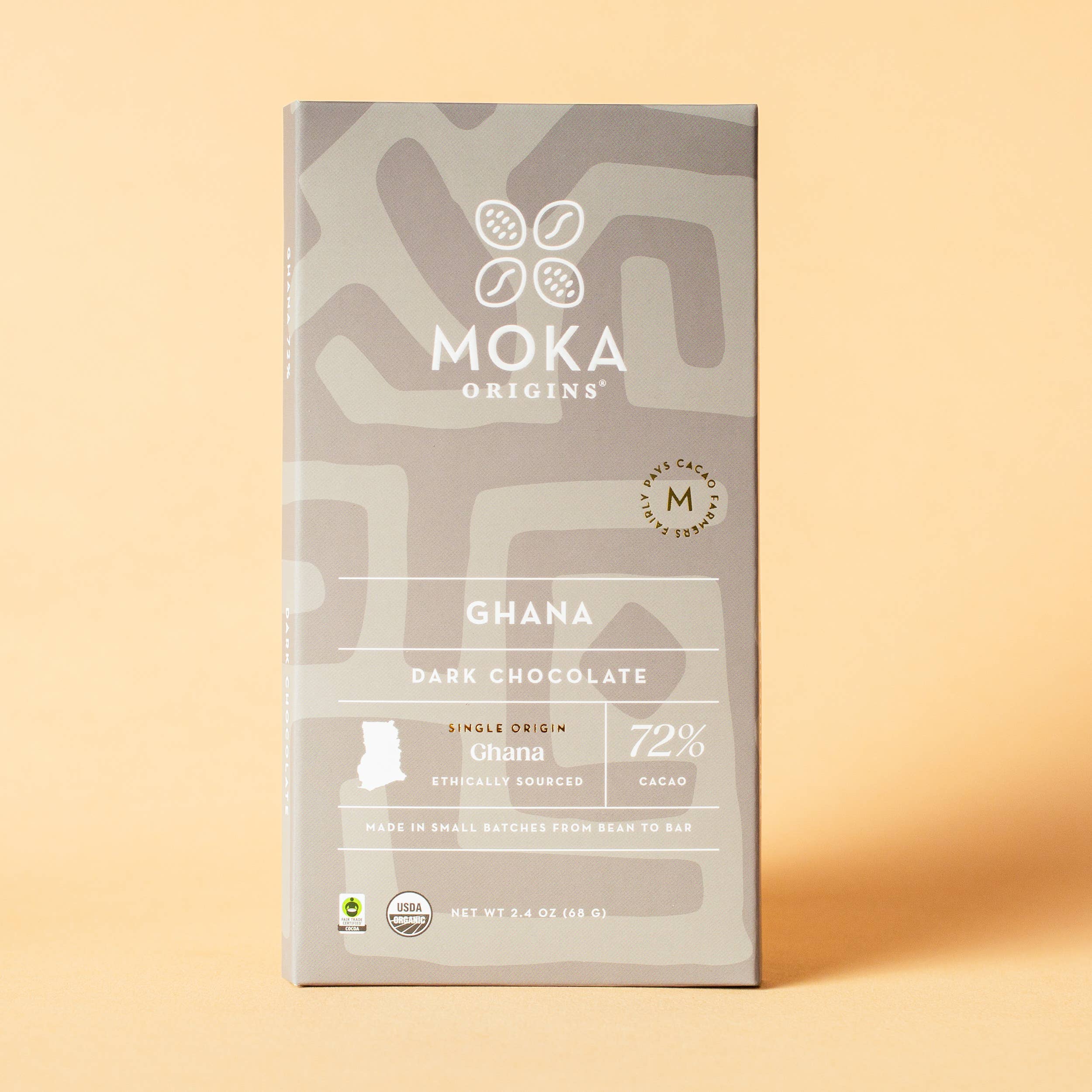 Moka Origins- Ghana 72% Dark Chocolate (2