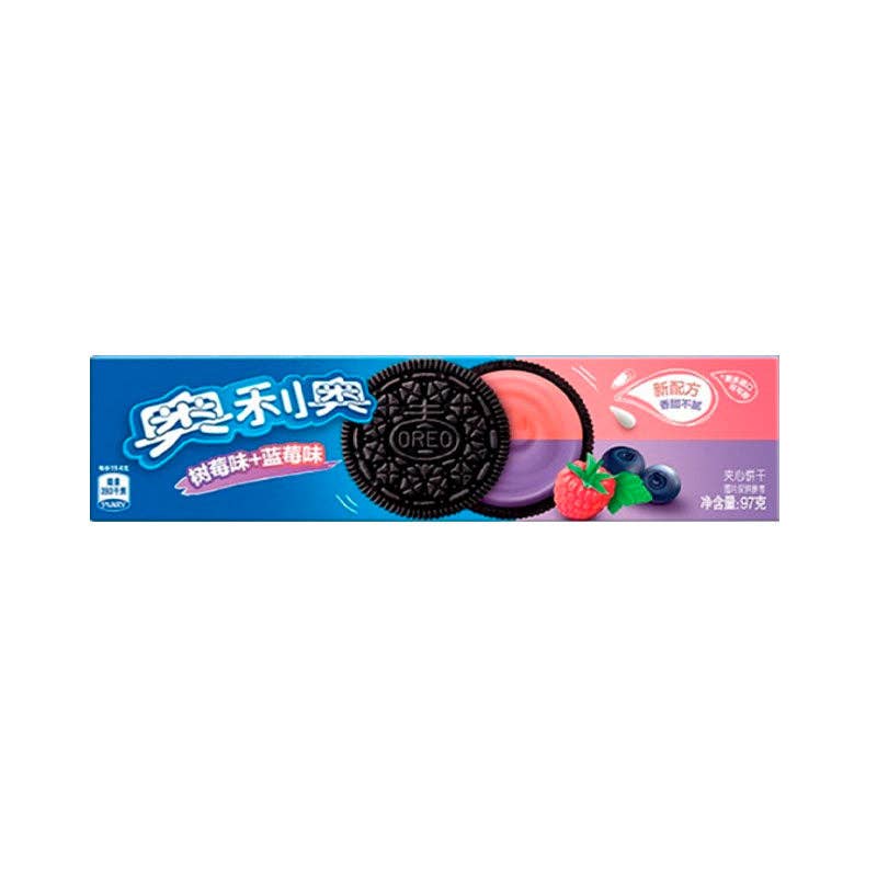 Oreo Biscuit Blueberry&Raspberry (China) - Candycopia