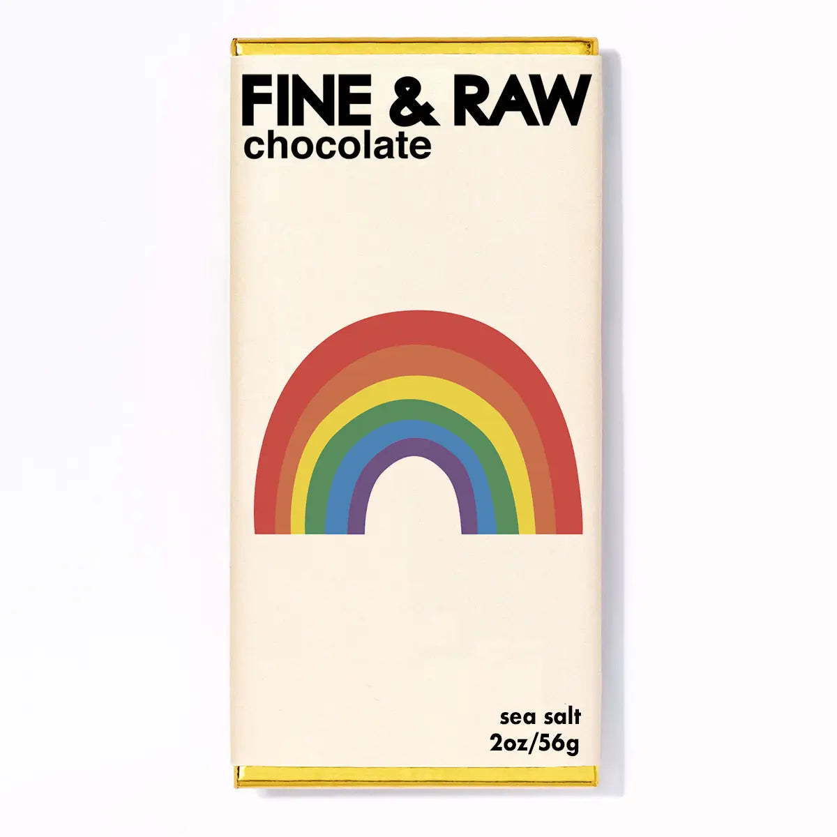 Fine & Raw Pride Salt Chocolate Bar