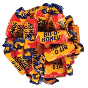Bito Honey candy package with colorful packaging on a white background