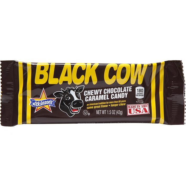 Black Cow Chewy Chocolate Caramel Candy