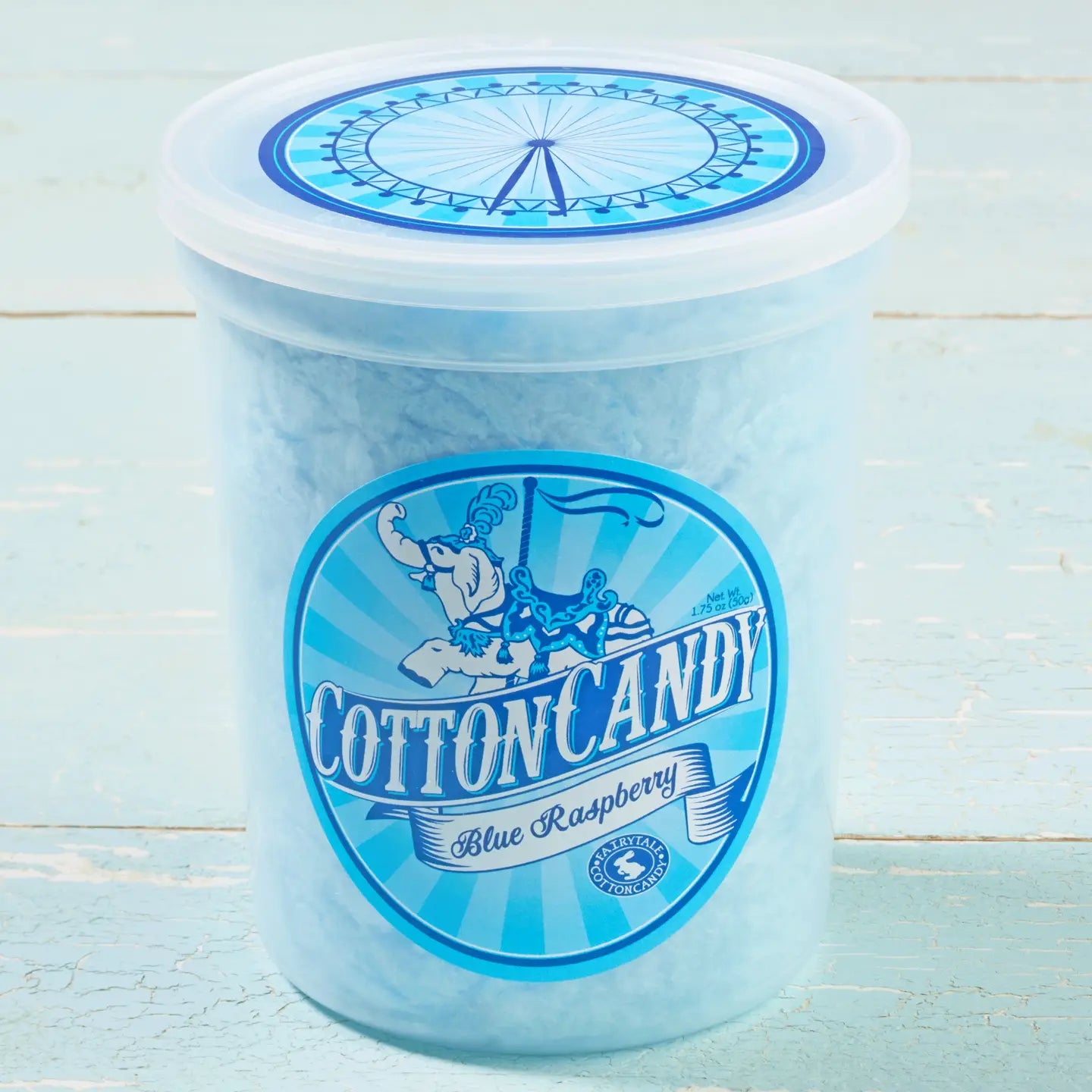 Raspberry Button Candy Blue Raspberry Cotton Candy