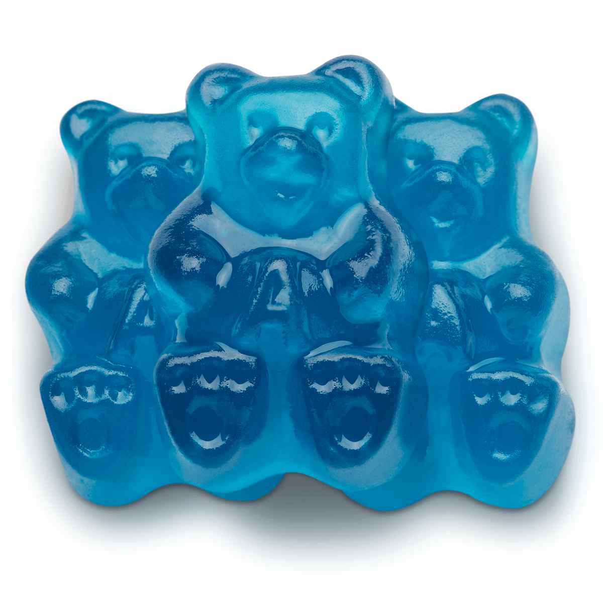 Blue Raspberry Gummi Bears - Candycopia