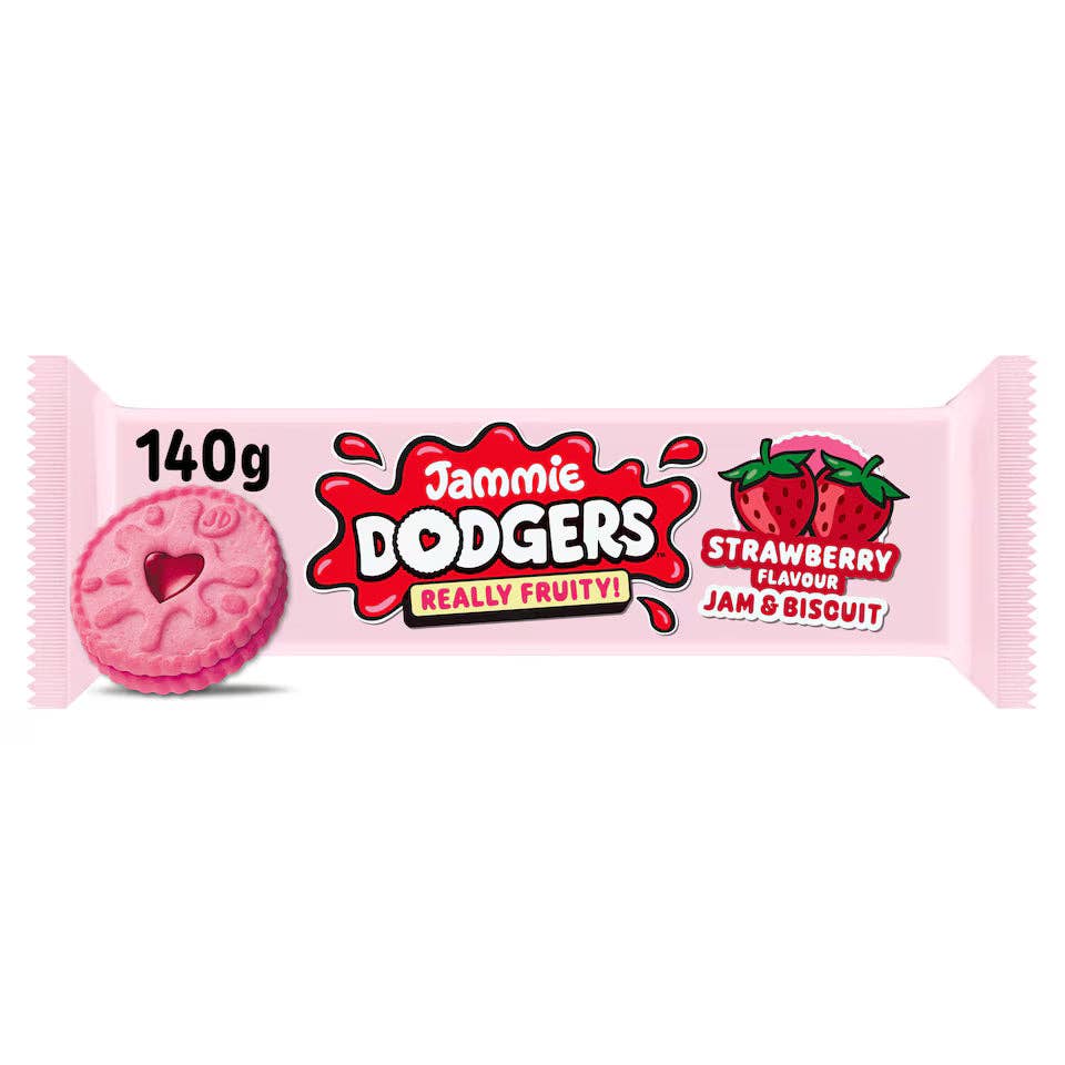 Burton’s Jammie Dodgers – Strawberry Filled Biscuits - Candycopia