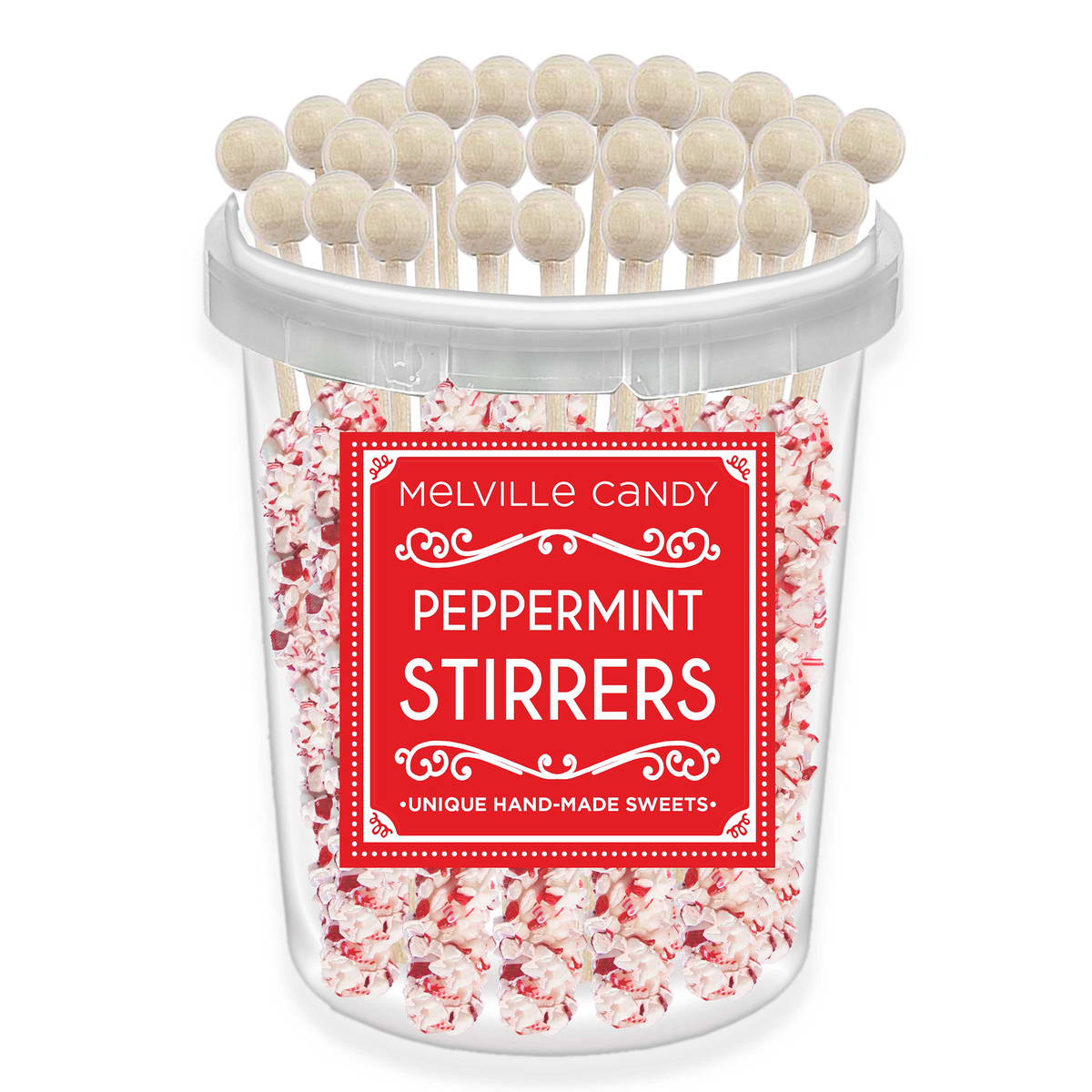 Melville - White Chocolate Peppermint Stirrer