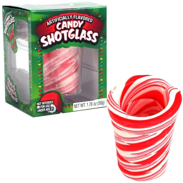 Candy Peppermint Shot Glass