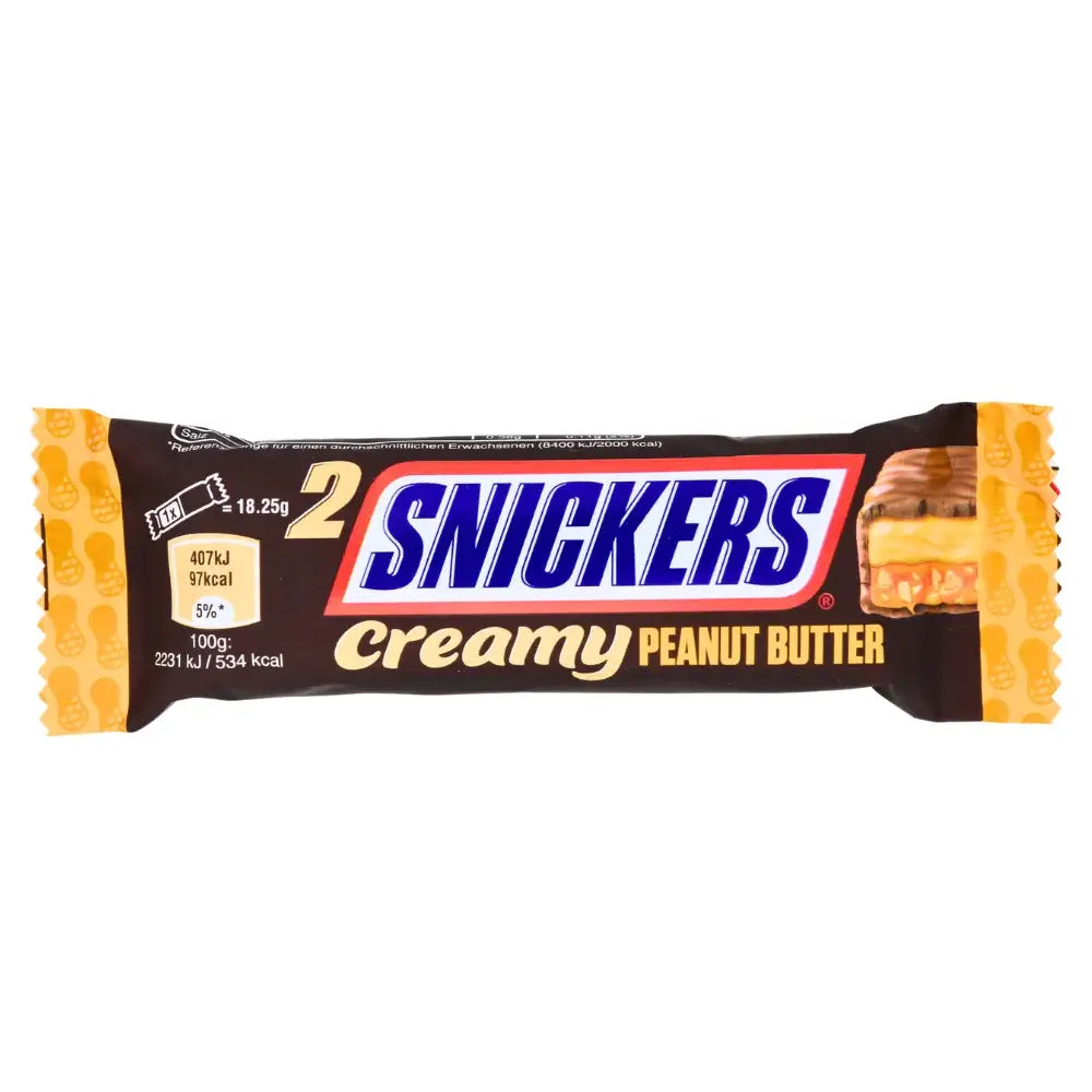 2X Snickers Creamy Peanut Butter - Candycopia