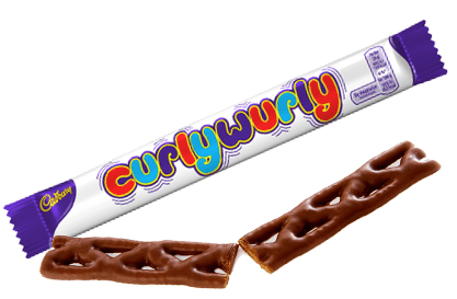 Cadbury Curly Wurly Bar (UK) - Candycopia