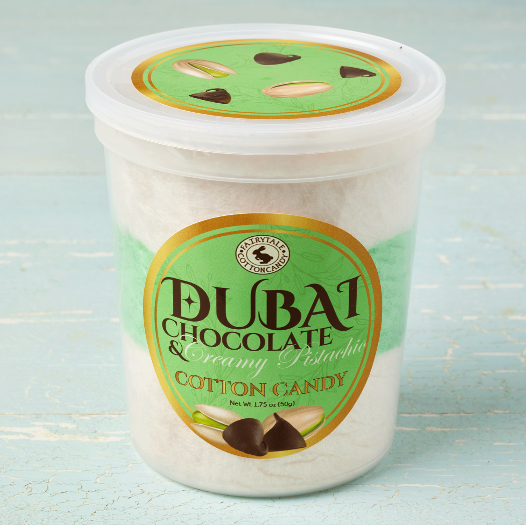 Dubai Chocolate Cotton Candy - Candycopia