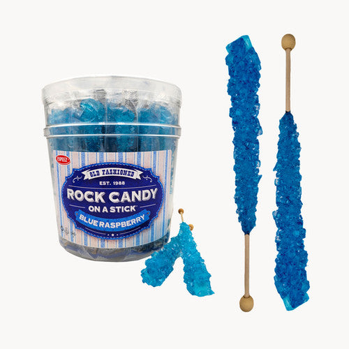 Blue Raspberry Candy Rocks Pillows Rock Candy- Blue Raspberry