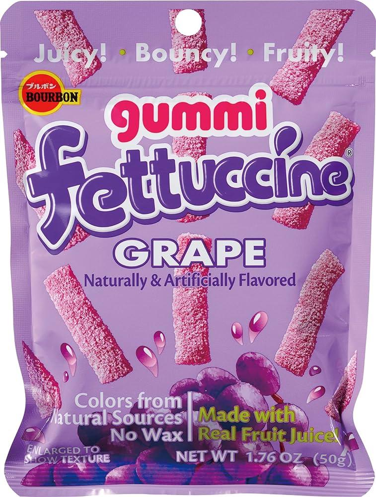 Bourbon Fettuccine Gummy - Grape, 1