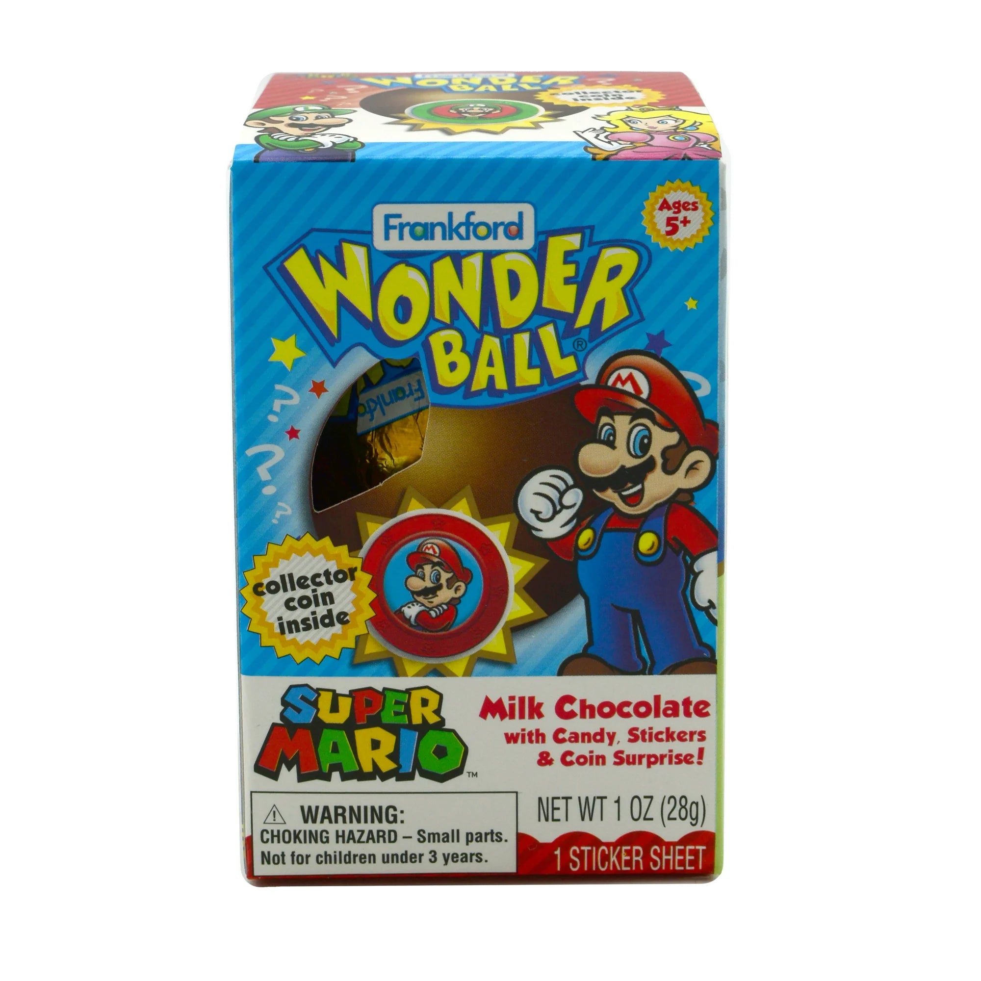 Mario Wonder Ball Milk Chocolate-PLUS Prize