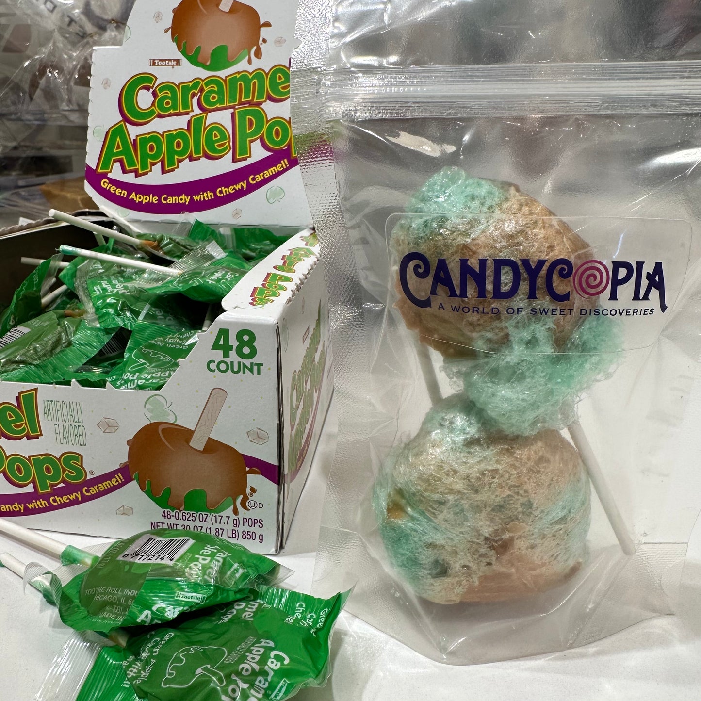 Candycopia Freeze Dried Caramel Apple Pops